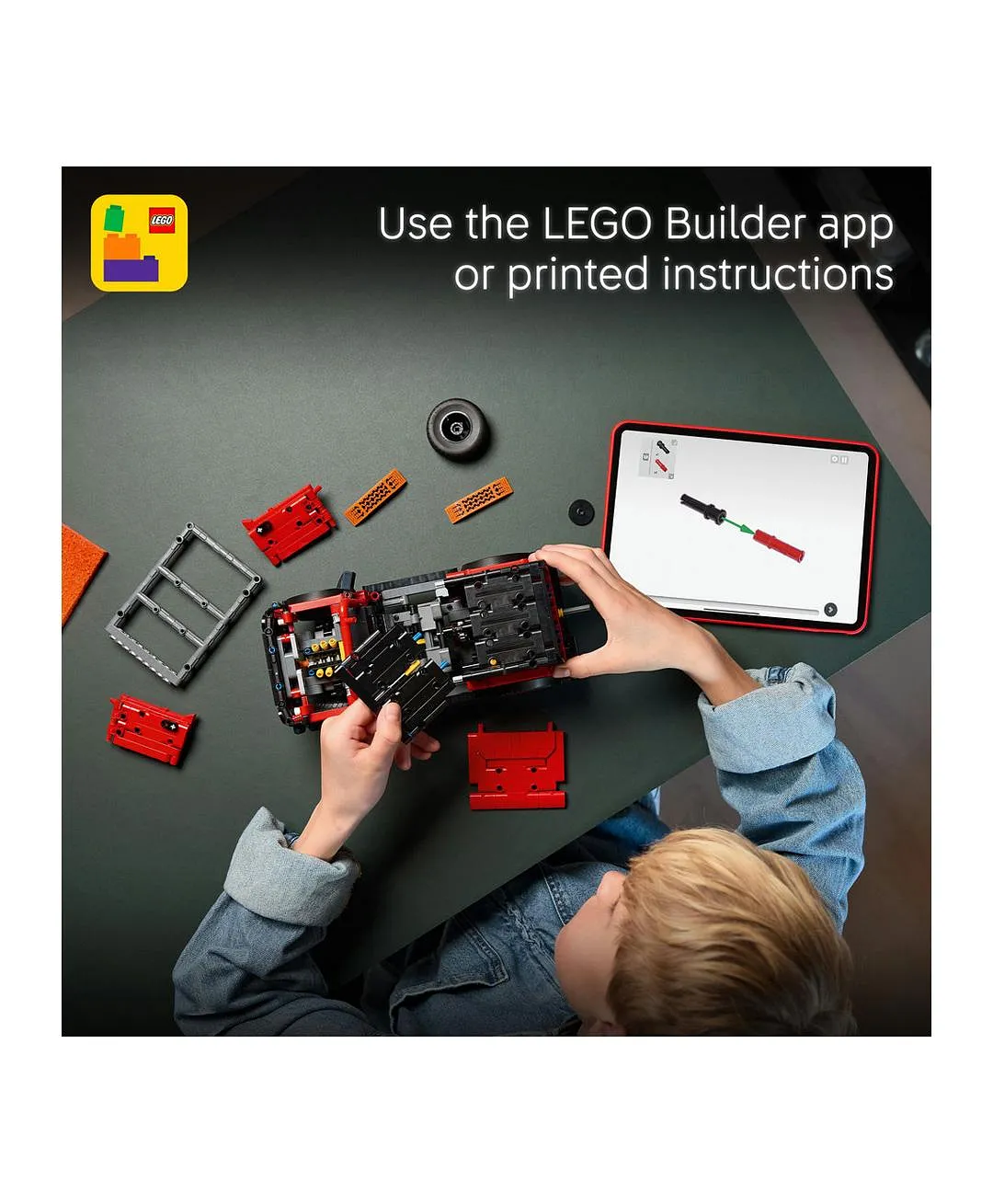 مجموعة نموذج السيارة الرياضية متعدّدة الاستخدامات Ford Bronco® من ليغو® Technic 42213 - 943 قطعة - الصورة 8