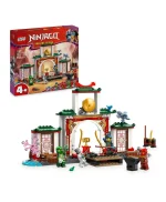 مجموعة لعبة التشويق هيكل سبينجيتسو للنينجا من LEGO® NINJAGO®‎ مع 4 شخصيات صغيرة ونموذج تنّين 71831 - 158 قطعة