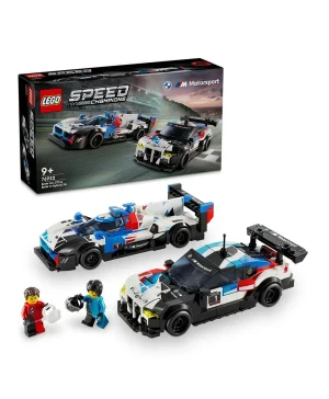 سيارتا السباق BMW M4 GT3 وBMW M Hybrid V8 (76922) من LEGO® Speed Champions