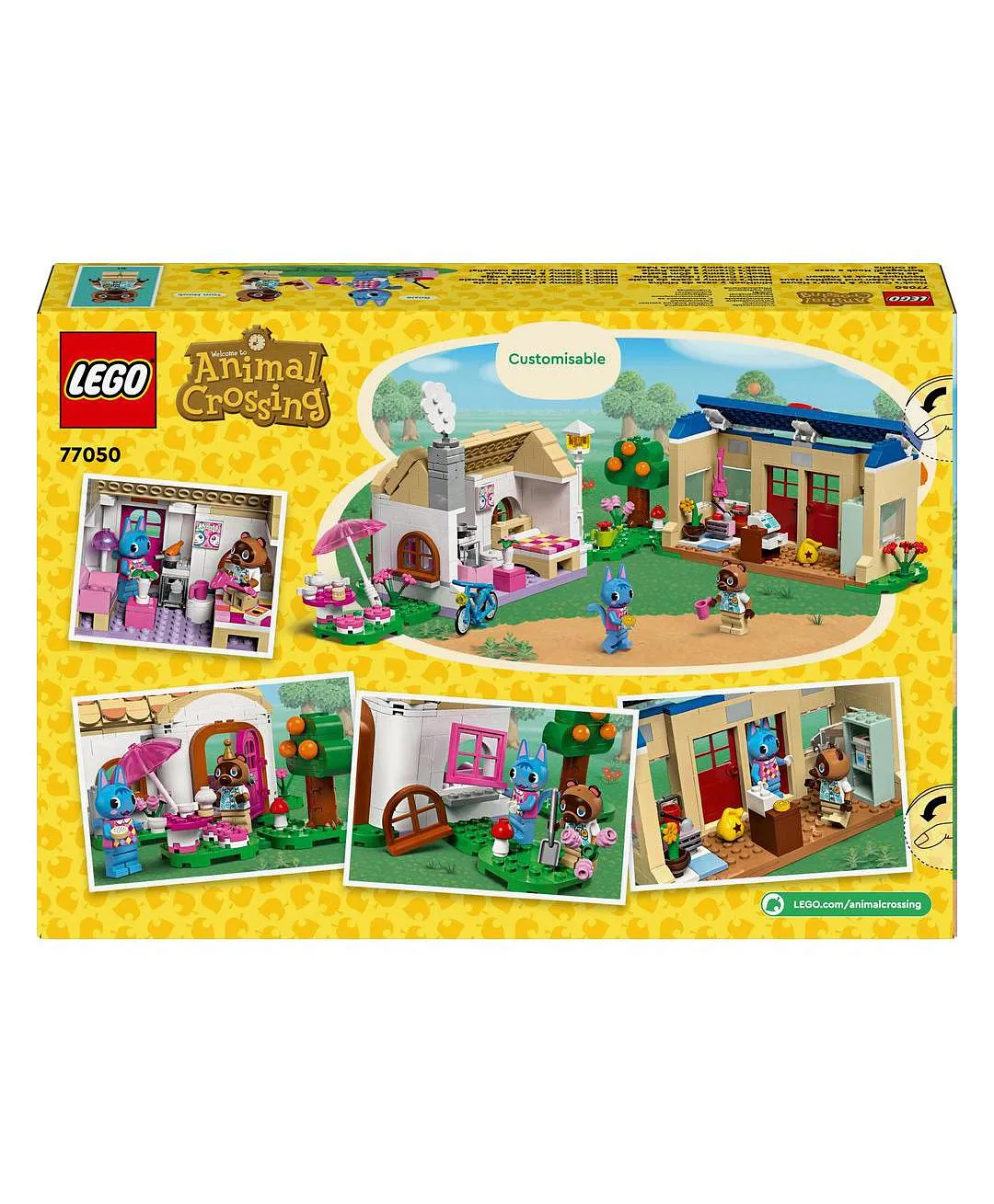 Nooks Cranny ومنزل Rosie رقم 77050 من LEGO® Animal Crossing™ - الصورة 3
