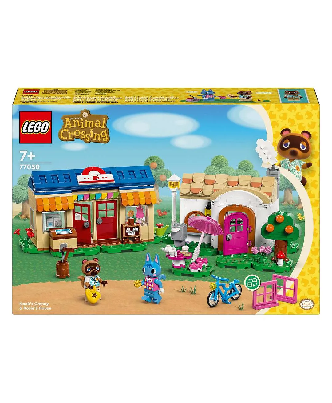 Nooks Cranny ومنزل Rosie رقم 77050 من LEGO® Animal Crossing™ - الصورة 4
