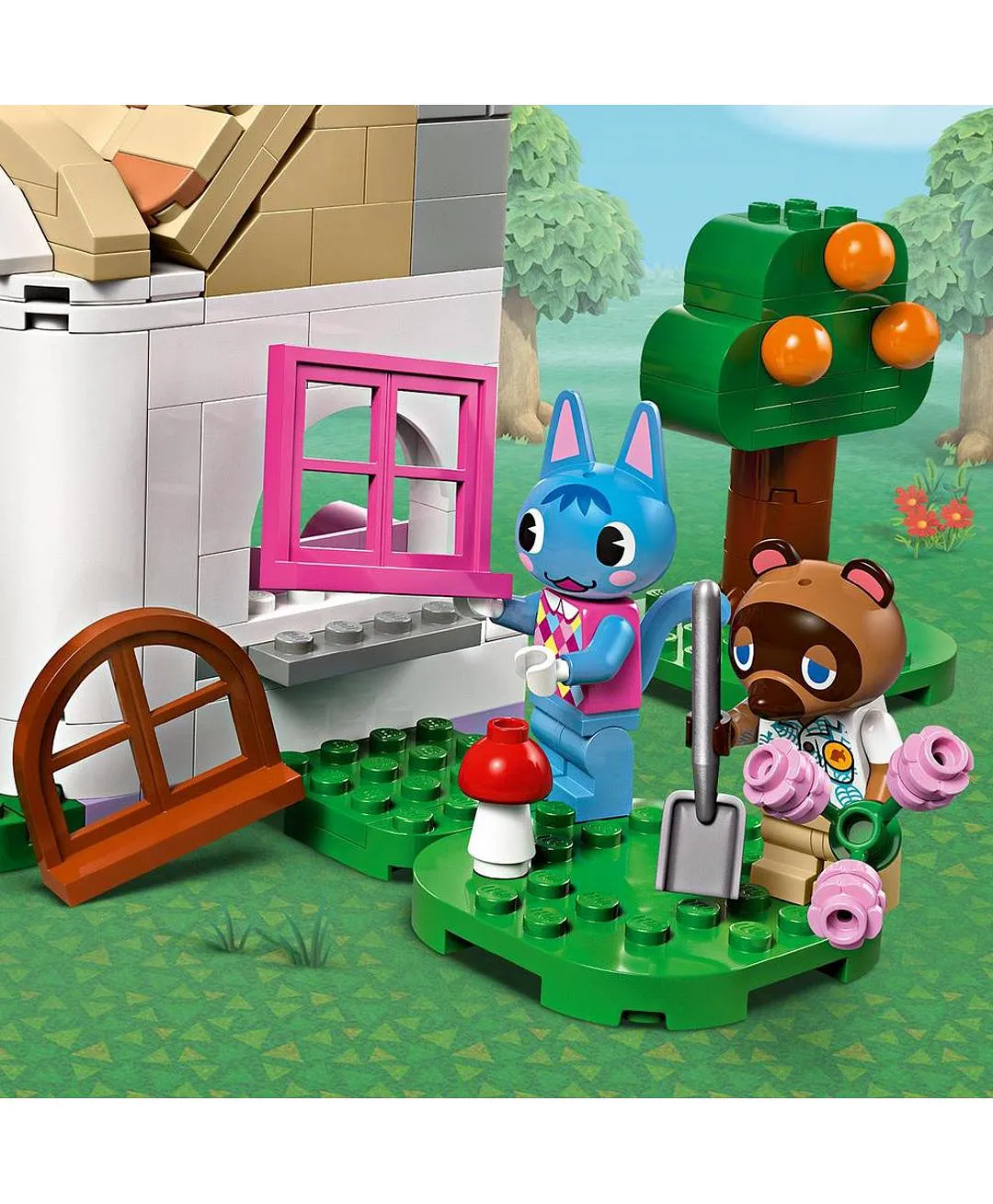Nooks Cranny ومنزل Rosie رقم 77050 من LEGO® Animal Crossing™ - الصورة 8