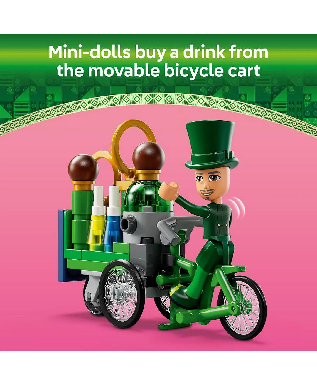 لعبة مرحبًا بكم في مدينة الزمرد من LEGO® Wicked قابلة للتجميع 75684 - الصورة 5