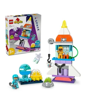 ليغو دوبلو تاون مغامرة المكوك الفضائي 3 في 1 رقم 10422 - 58 قطعة