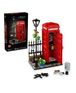 مجموعة كشك هاتف لندن الأحمر 21347 من LEGO® Ideas