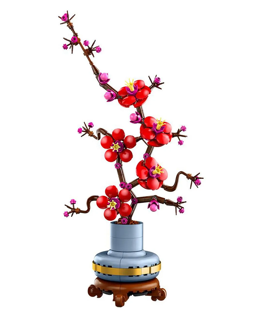 مجموعة عرض ديكور الزهور زهر البرقوق 10369 من LEGO® Botanicals - الصورة 10