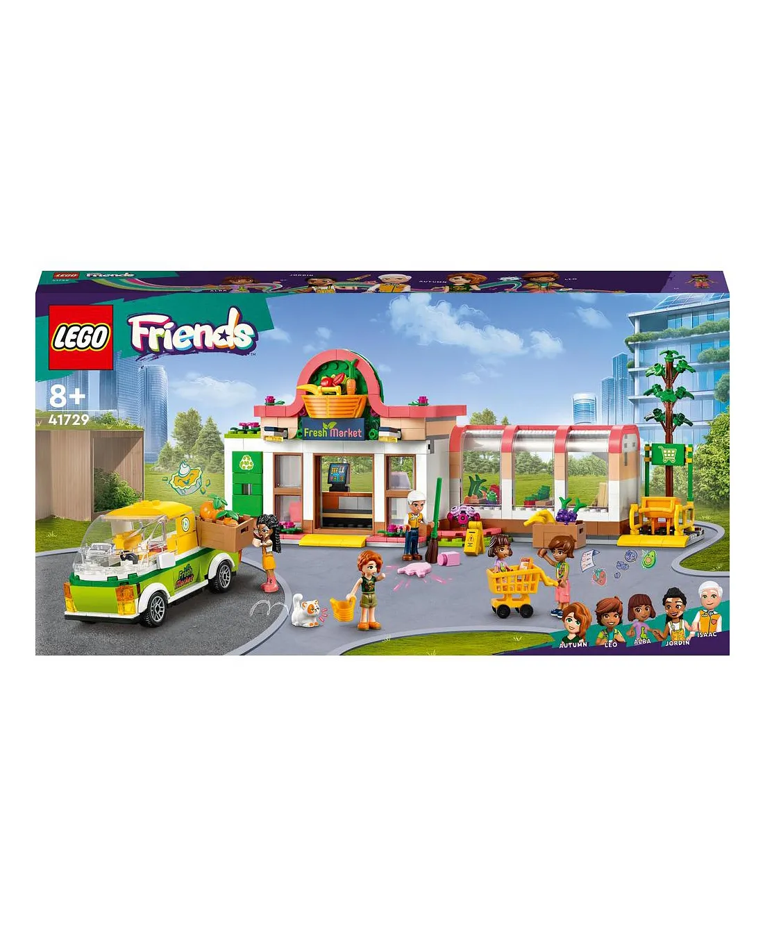مجموعة لعبة بناء متجر البقالة العضوية 41729 من LEGO® Friends (830 قطعة) - الصورة 3