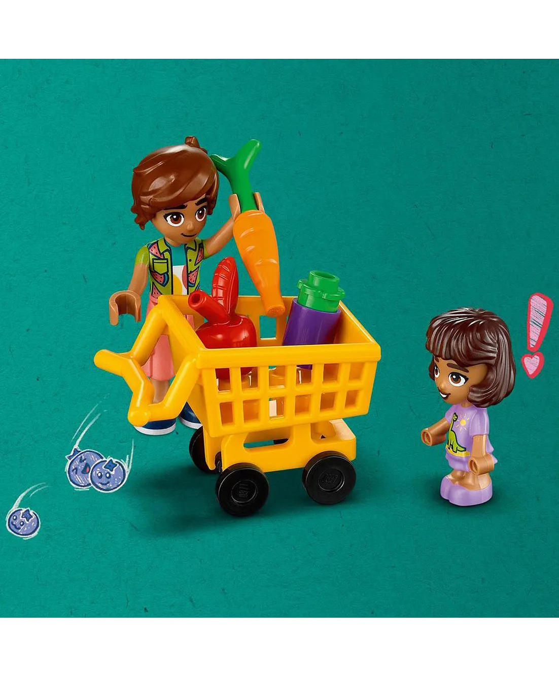 مجموعة لعبة بناء متجر البقالة العضوية 41729 من LEGO® Friends (830 قطعة) - الصورة 7