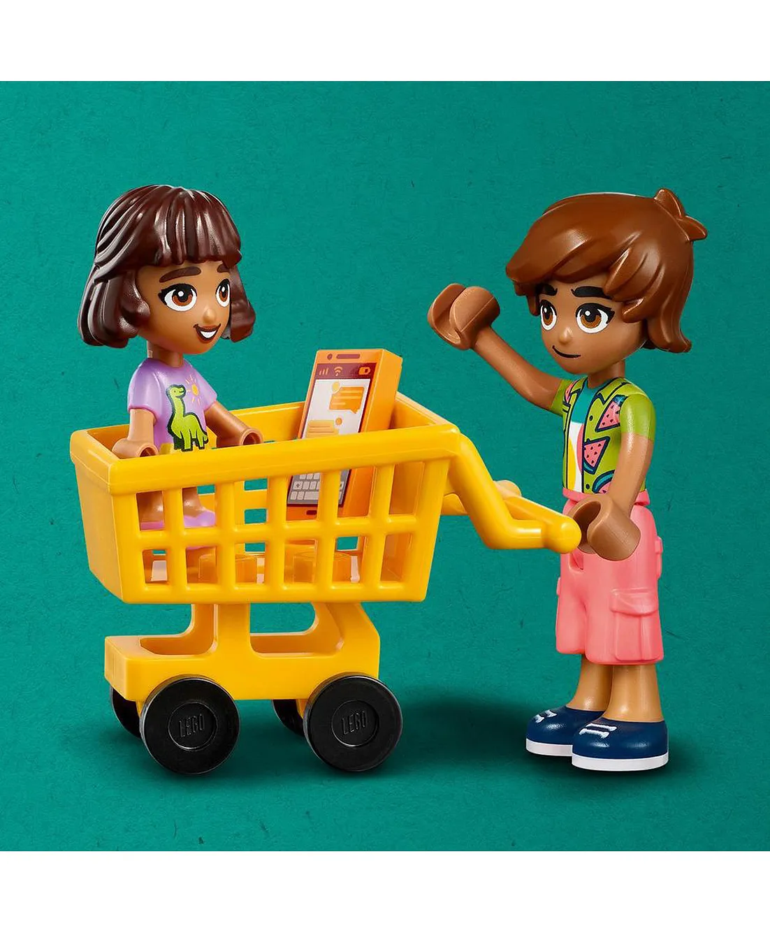 مجموعة لعبة بناء متجر البقالة العضوية 41729 من LEGO® Friends (830 قطعة) - الصورة 8