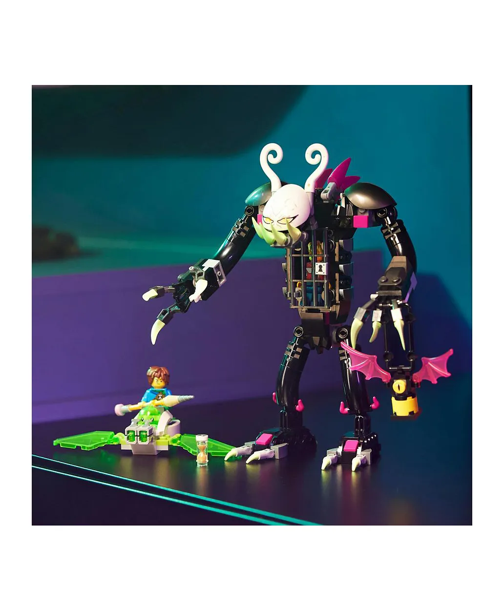 مجموعة لعبة بناء حارس غريم الوحش القفصي 71455 من LEGO® DREAMZzz™ (274 قطعة) - الصورة 7