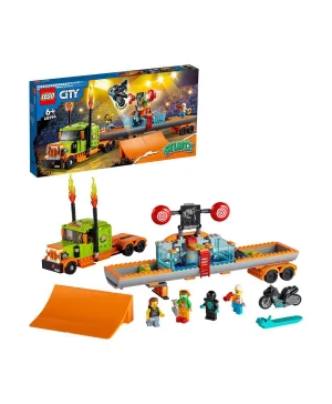 ليغو - لعبة تركيب شاحنة ستانتز طراز 60294  سيتي - 420 قطعة