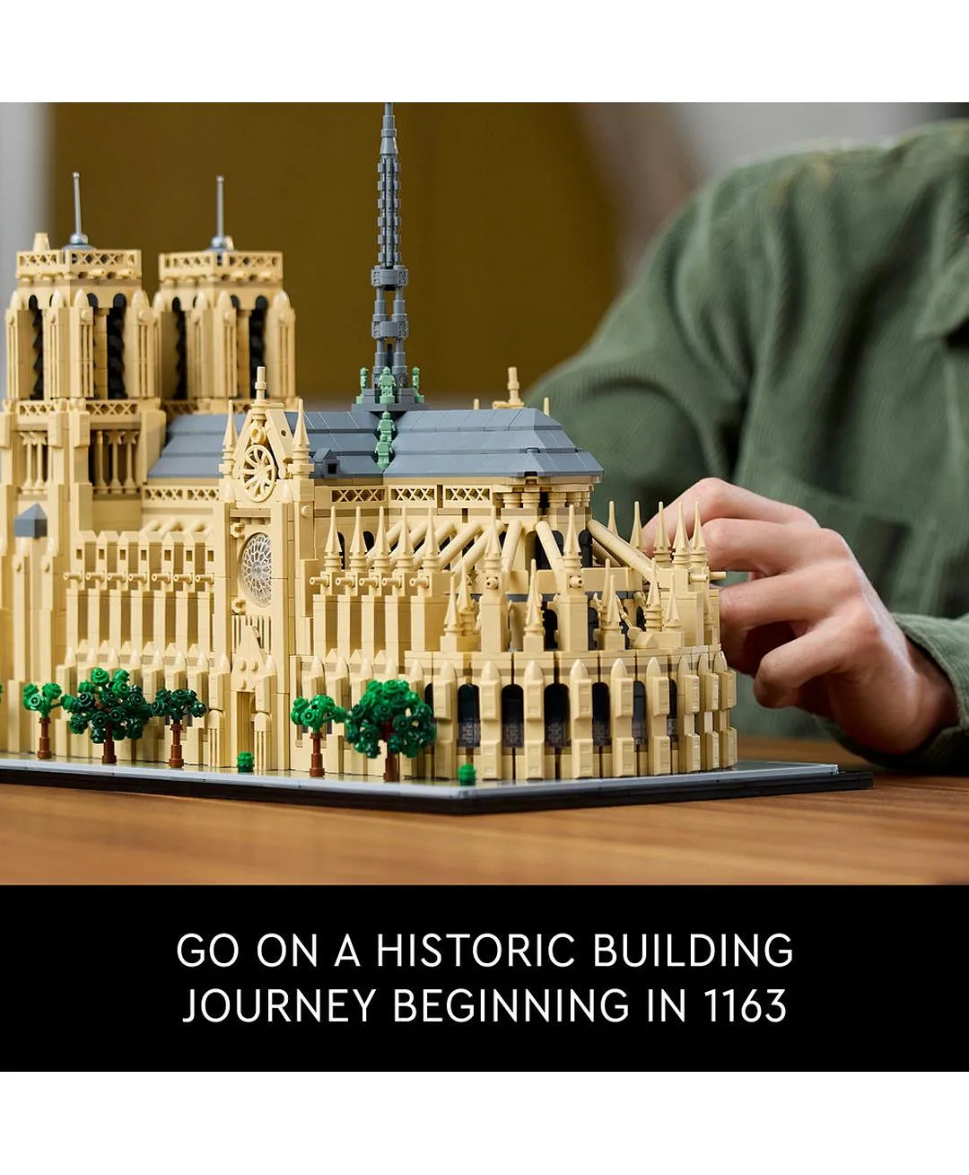 مجموعة نوتردام باريس 21061 من LEGO® Architecture - الصورة 4