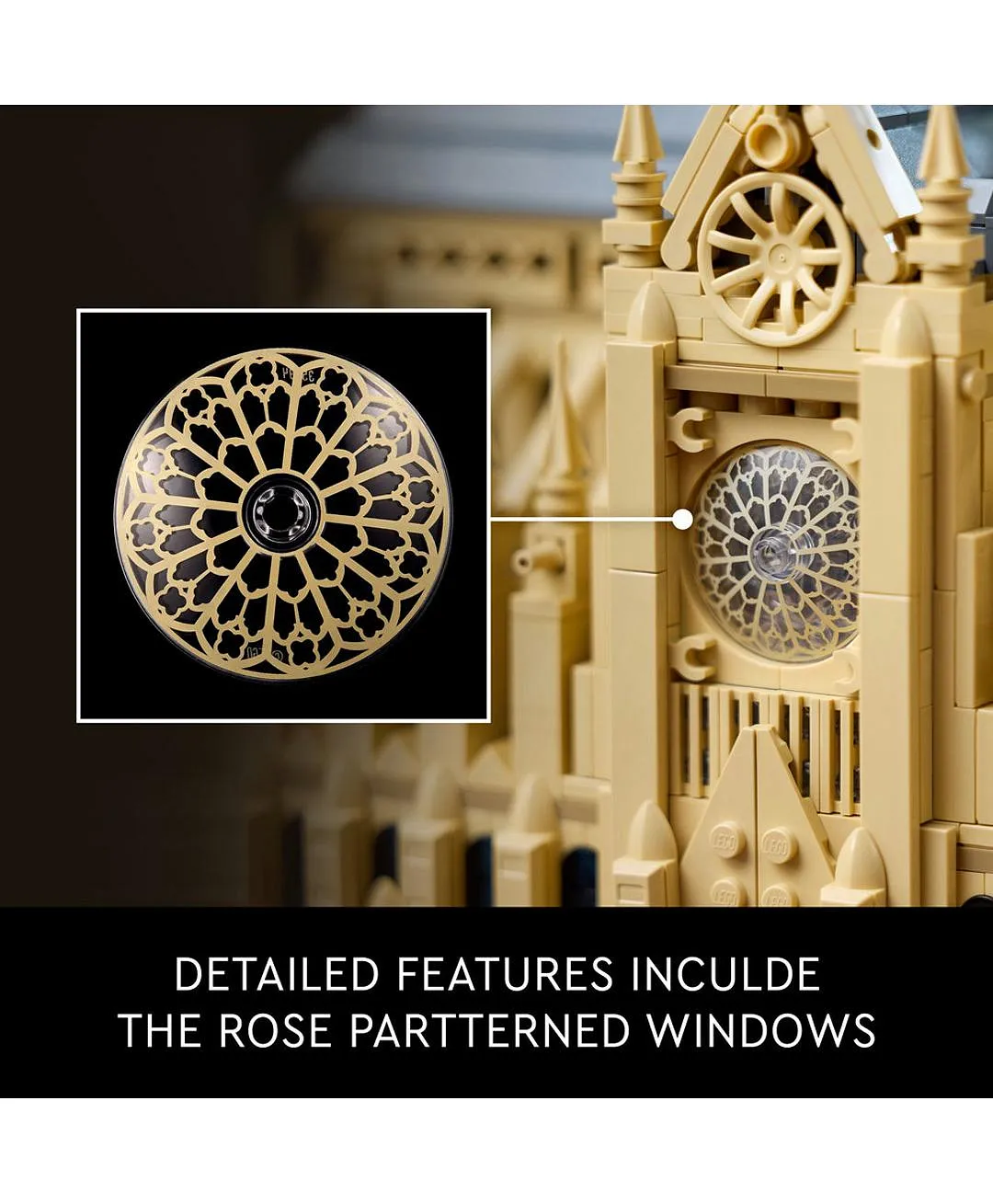 مجموعة نوتردام باريس 21061 من LEGO® Architecture - الصورة 5