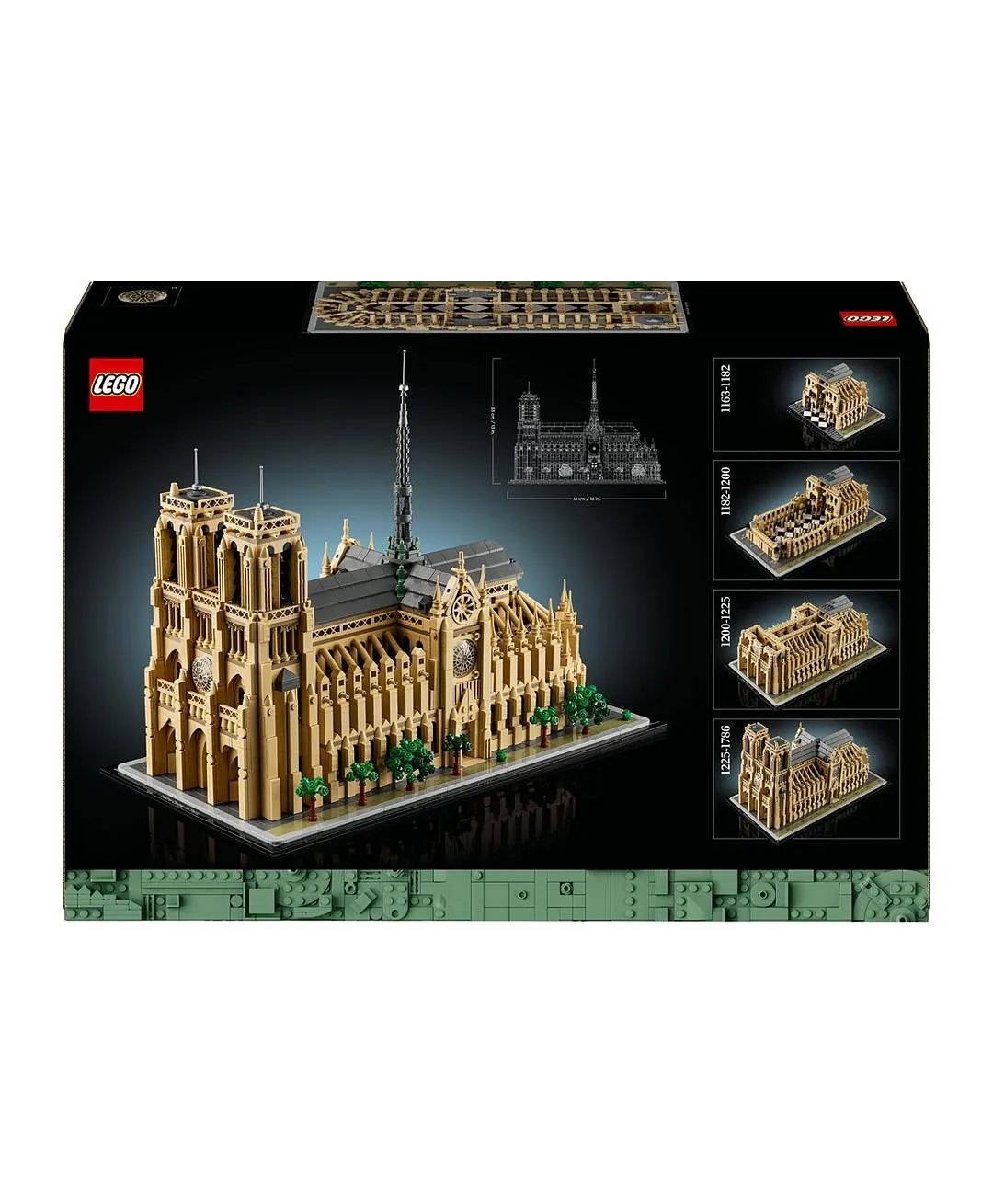 مجموعة نوتردام باريس 21061 من LEGO® Architecture - الصورة 11