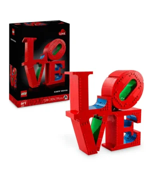 مجموعة بناء LOVE من ليغو® آرت للبالغين، هدية للأزواج وفكرة ديكور منزلي 31214 - 791 قطعة
