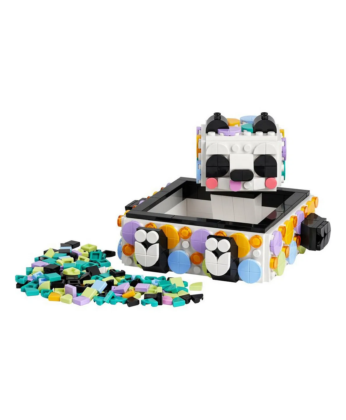 المجموعة الإبداعية لمشاريع اصنعها بنفسك صينية الباندا اللطيفة 41959 من LEGO® DOTS (517 قطعة) - الصورة 6