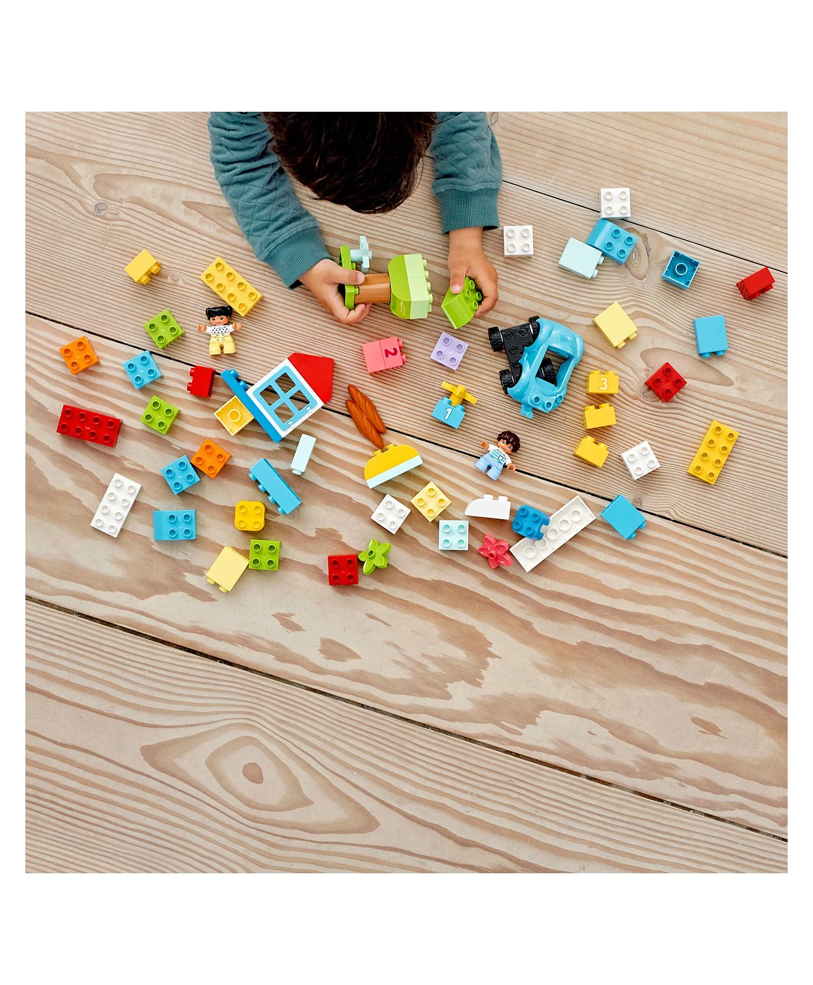 ليغو دوبلو طقم علب الطوب الكلاسيكي - 65 قطعة - الصورة 5