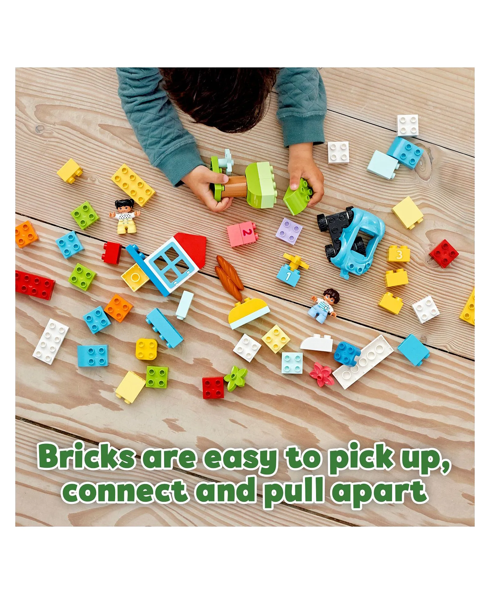 ليغو دوبلو طقم علب الطوب الكلاسيكي - 65 قطعة - الصورة 12