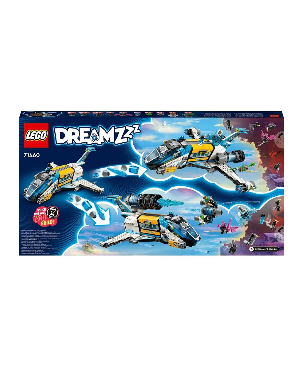 مجموعة لعبة بناء حافلة فضاء الأستاذ أوز 71460 للأطفال من LEGO® DREAMZzz™ (878 قطعة) - الصورة 3