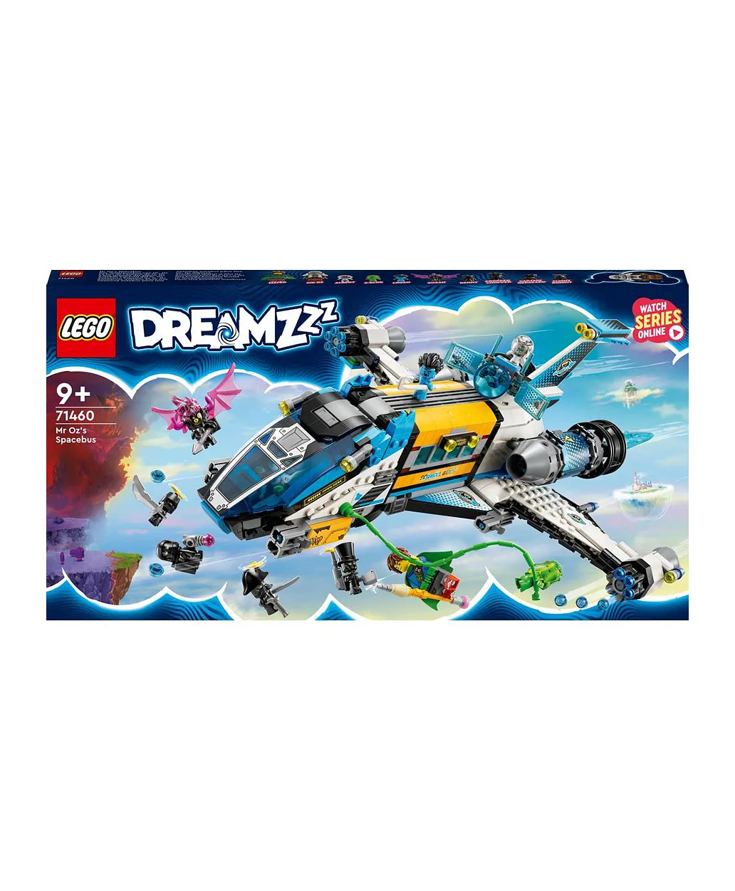 مجموعة لعبة بناء حافلة فضاء الأستاذ أوز 71460 للأطفال من LEGO® DREAMZzz™ (878 قطعة) - الصورة 4