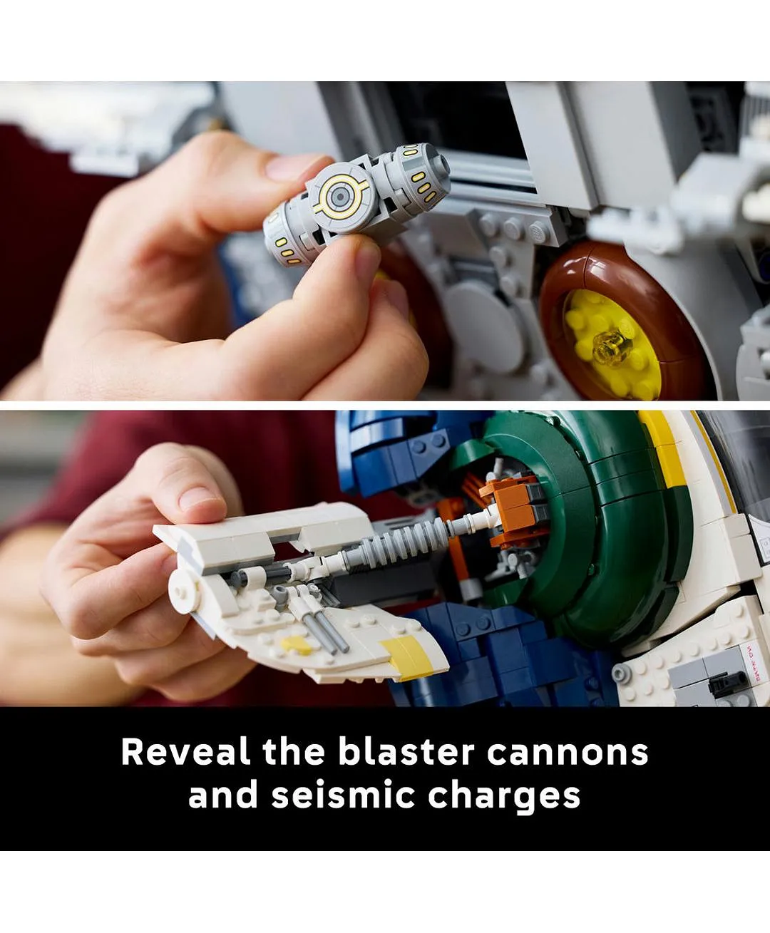 مجموعة عرض سفينة فضاء جانغو فيت من فئة فاير سبراي 75409 من ليغو® Star Wars™ - 2970 قطعة - الصورة 4