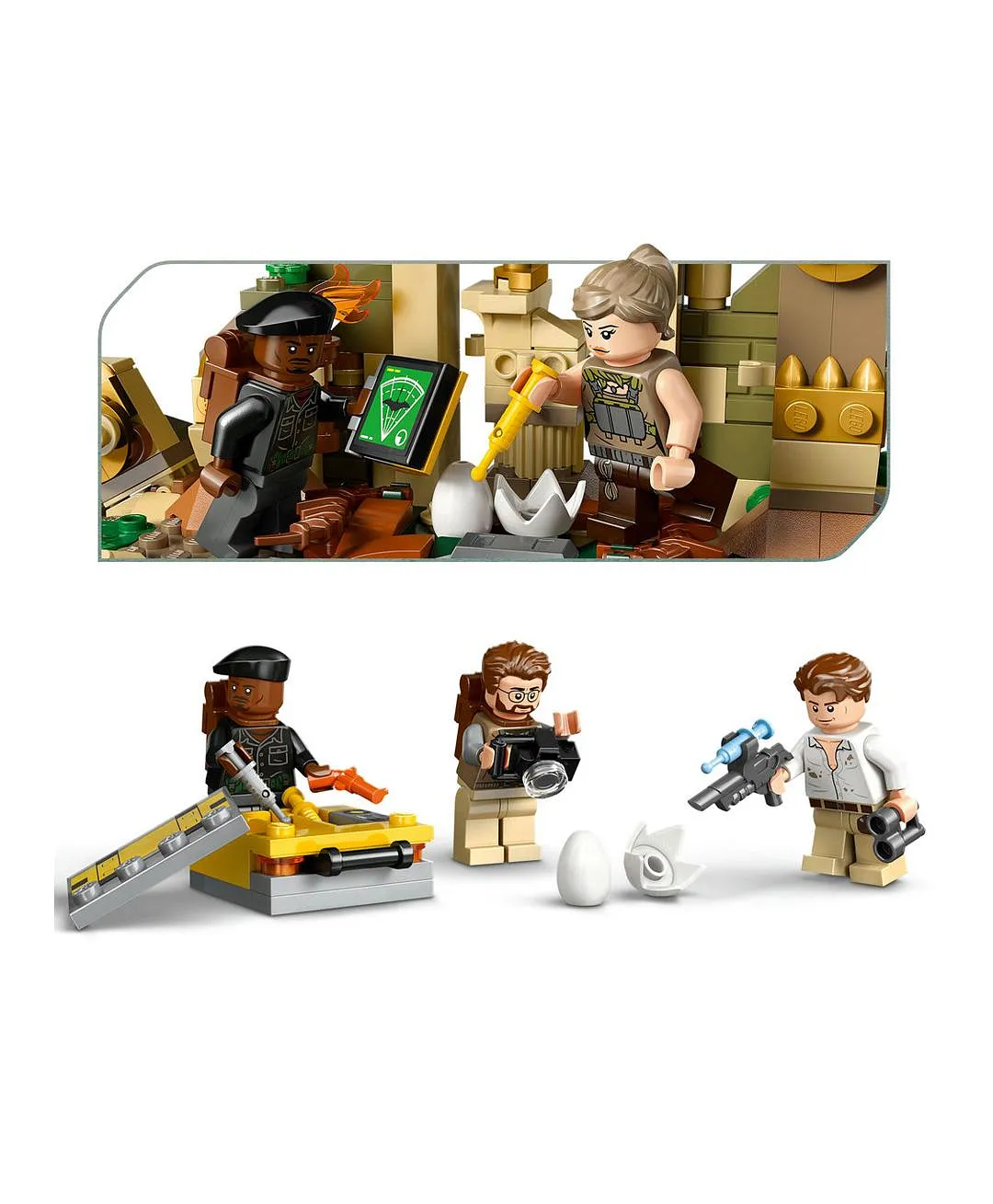 لعبة الديناصور المهمة الجوية مع سبينوصور وكويتزالكوتلس 76976 من ليغو® Jurassic World - 984 قطعة - الصورة 5