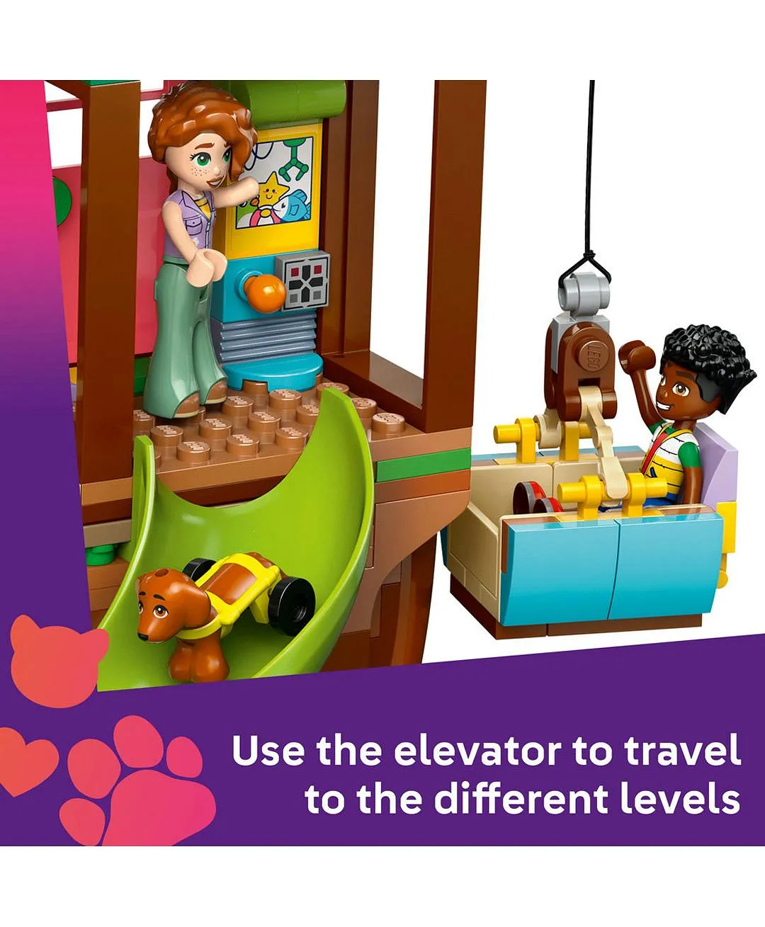 مجموعة بناء لعبة التظاهر قضاء الوقت في بيت شجرة الصداقة من LEGO® Friends 42652 - 701 قطعة - الصورة 4