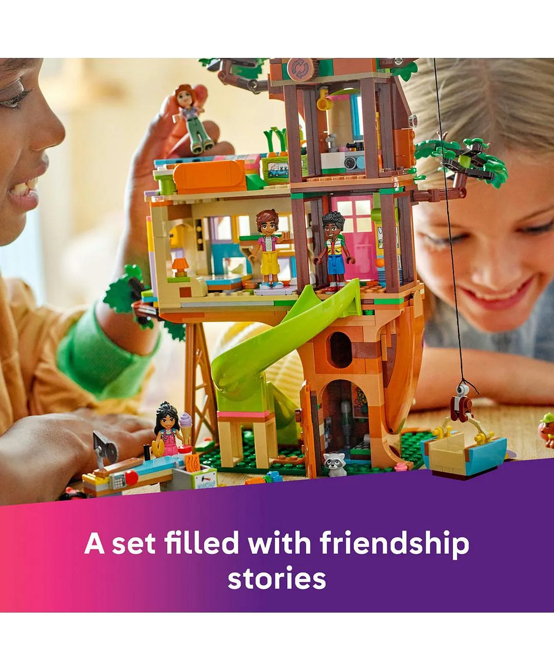 مجموعة بناء لعبة التظاهر قضاء الوقت في بيت شجرة الصداقة من LEGO® Friends 42652 - 701 قطعة - الصورة 8