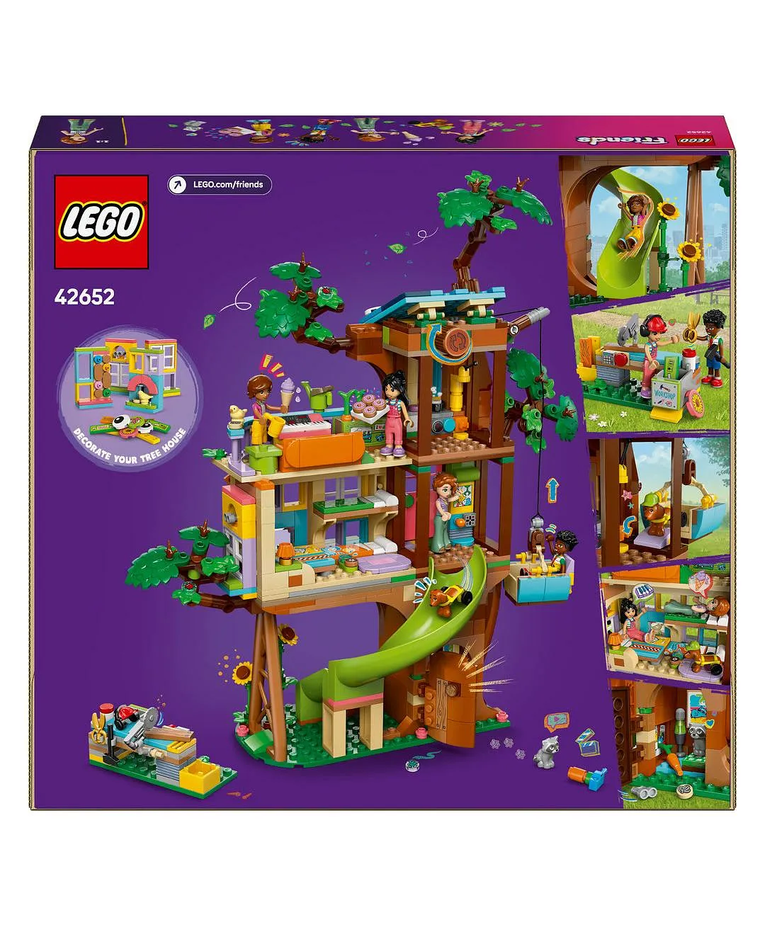 مجموعة بناء لعبة التظاهر قضاء الوقت في بيت شجرة الصداقة من LEGO® Friends 42652 - 701 قطعة - الصورة 11