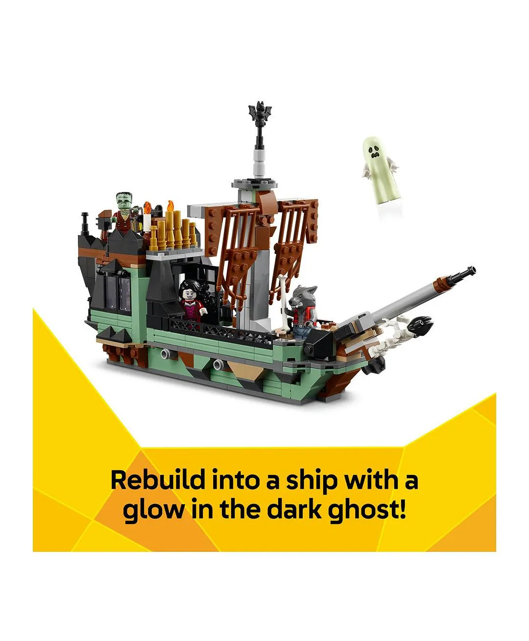 لعبة بناء القصر المسحور من ليغو® كرييتور 3 في 1 31167 - 736 قطعة - الصورة 7