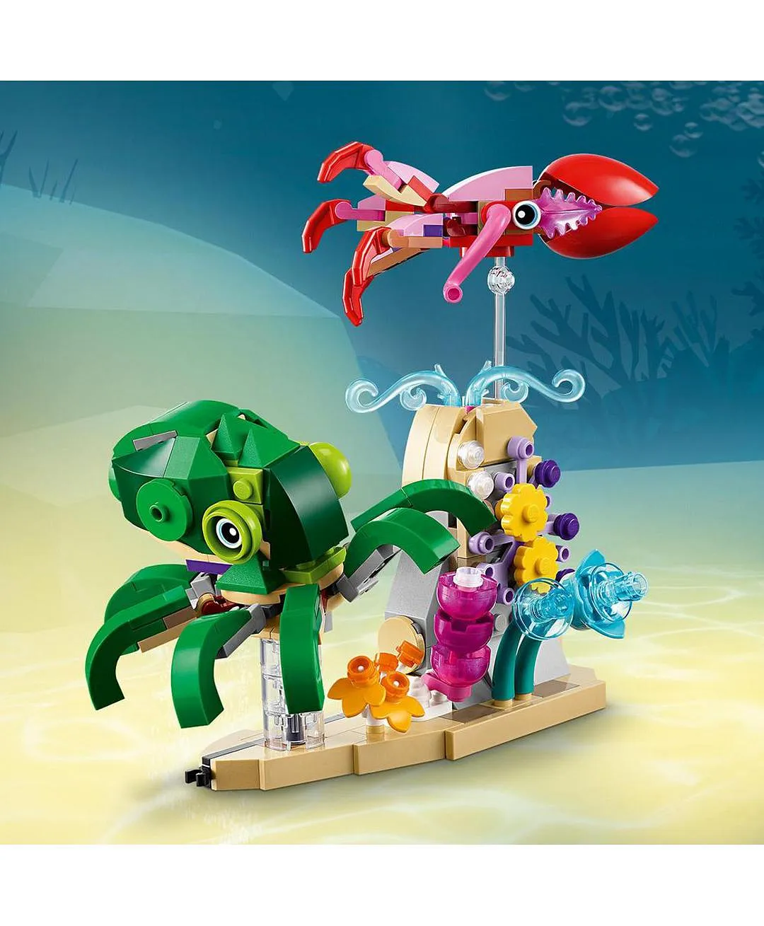 ليغو - حيوانات البحر 31158 - مجموعة كريتور - 421 قطعة - الصورة 9
