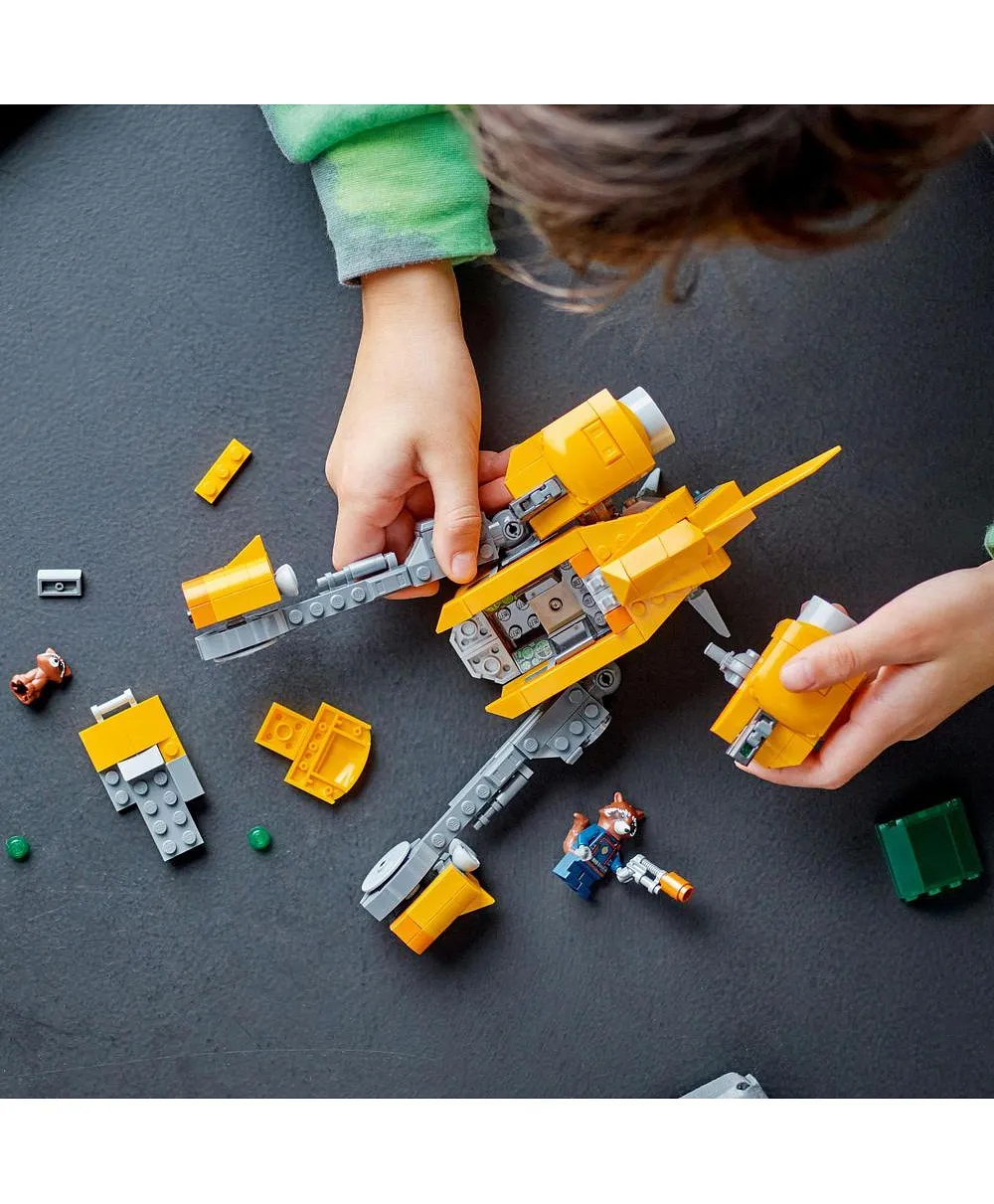 مجموعة لعبة سفينة روكيت الصغير 76254 من LEGO® Marvel (330 قطعة) - الصورة 7