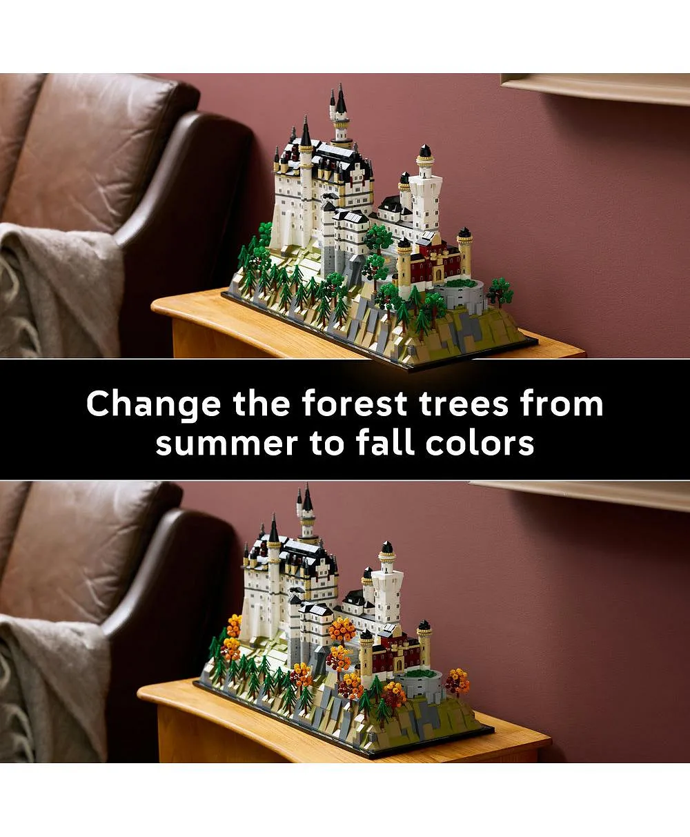 نموذج التجميع للبالغين قصر نويشفانشتاين من ليغو® أركتكتشر 21063 - 3455 قطعة - الصورة 7