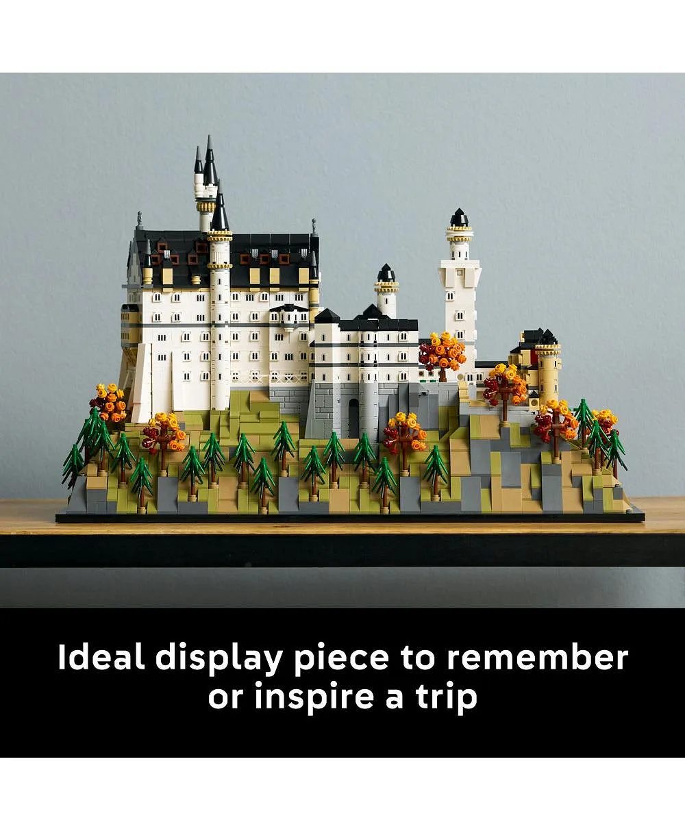 نموذج التجميع للبالغين قصر نويشفانشتاين من ليغو® أركتكتشر 21063 - 3455 قطعة - الصورة 8