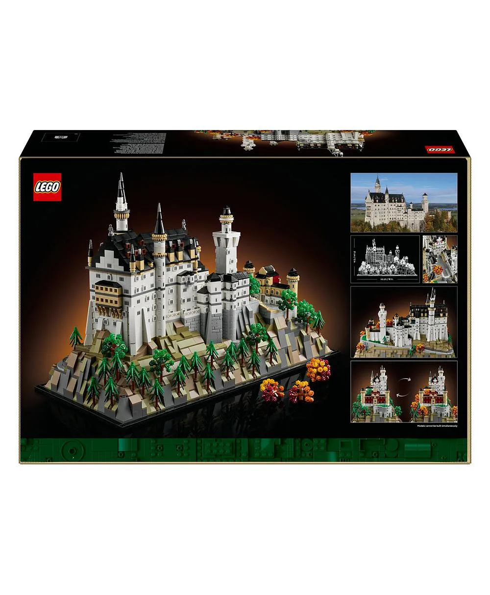 نموذج التجميع للبالغين قصر نويشفانشتاين من ليغو® أركتكتشر 21063 - 3455 قطعة - الصورة 11