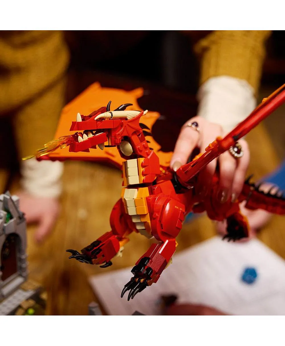 مجموعة Dungeons & Dragons: قصة التنين الأحمر من LEGO® Ideas - 3745 قطعة - الصورة 5