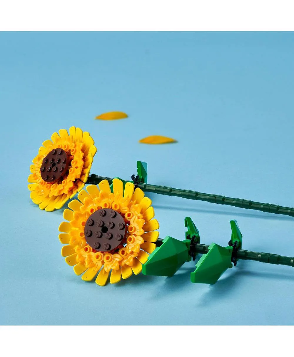 ليغو - مجموعة الزهور الاصطناعية صن فلاورز آيكونيك - 191 قطعة - الصورة 4