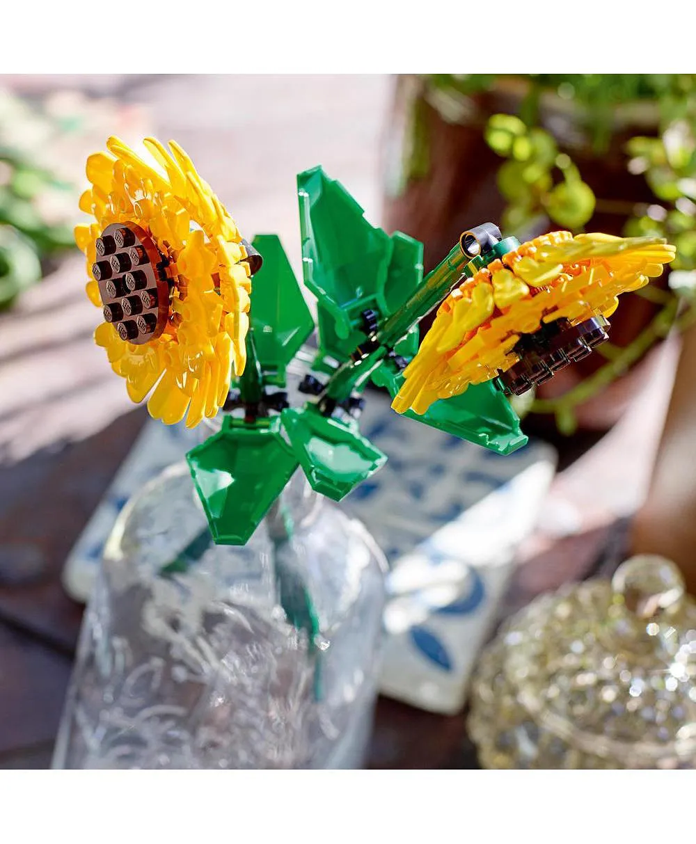 ليغو - مجموعة الزهور الاصطناعية صن فلاورز آيكونيك - 191 قطعة - الصورة 6