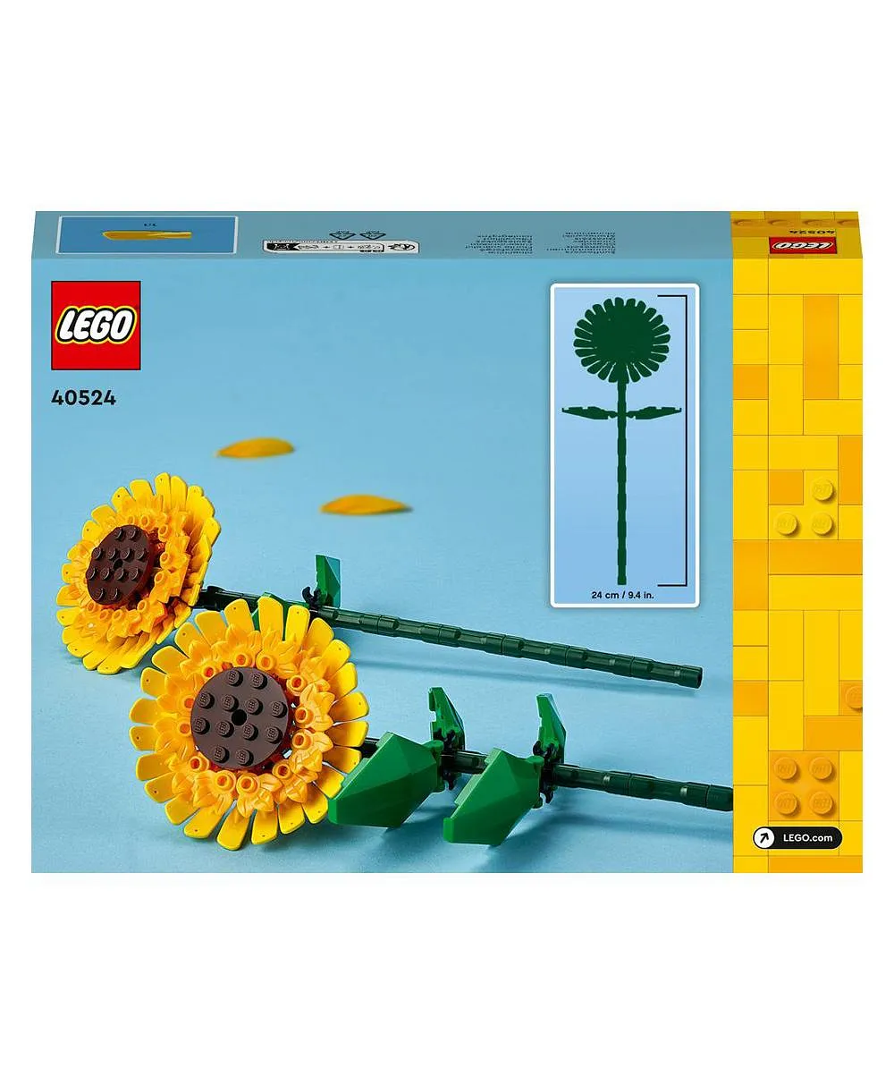 ليغو - مجموعة الزهور الاصطناعية صن فلاورز آيكونيك - 191 قطعة - الصورة 8