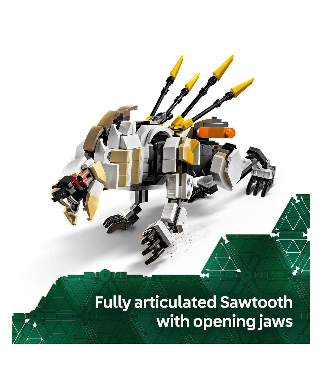 لعبة شخصيات الروبوت آلوي وفارل ضد شيل ووكر وساوتوث من LEGO® Horizon Adventures™ 77037 - 768 قطعة - الصورة 6