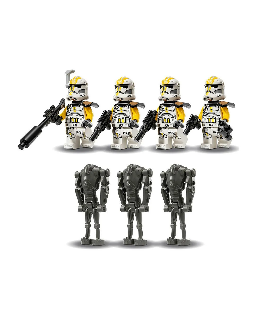 حزمة معركة الجنود المستنسخة™ بفيلق النجوم 327 من ليغو® Star Wars™، مجموعة هدية 75431 - 258 قطعة - الصورة 6