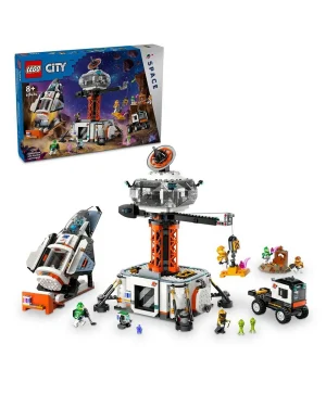 مجموعة القاعدة الفضائية ومنصة إطلاق الصواريخ 60434 من LEGO® City