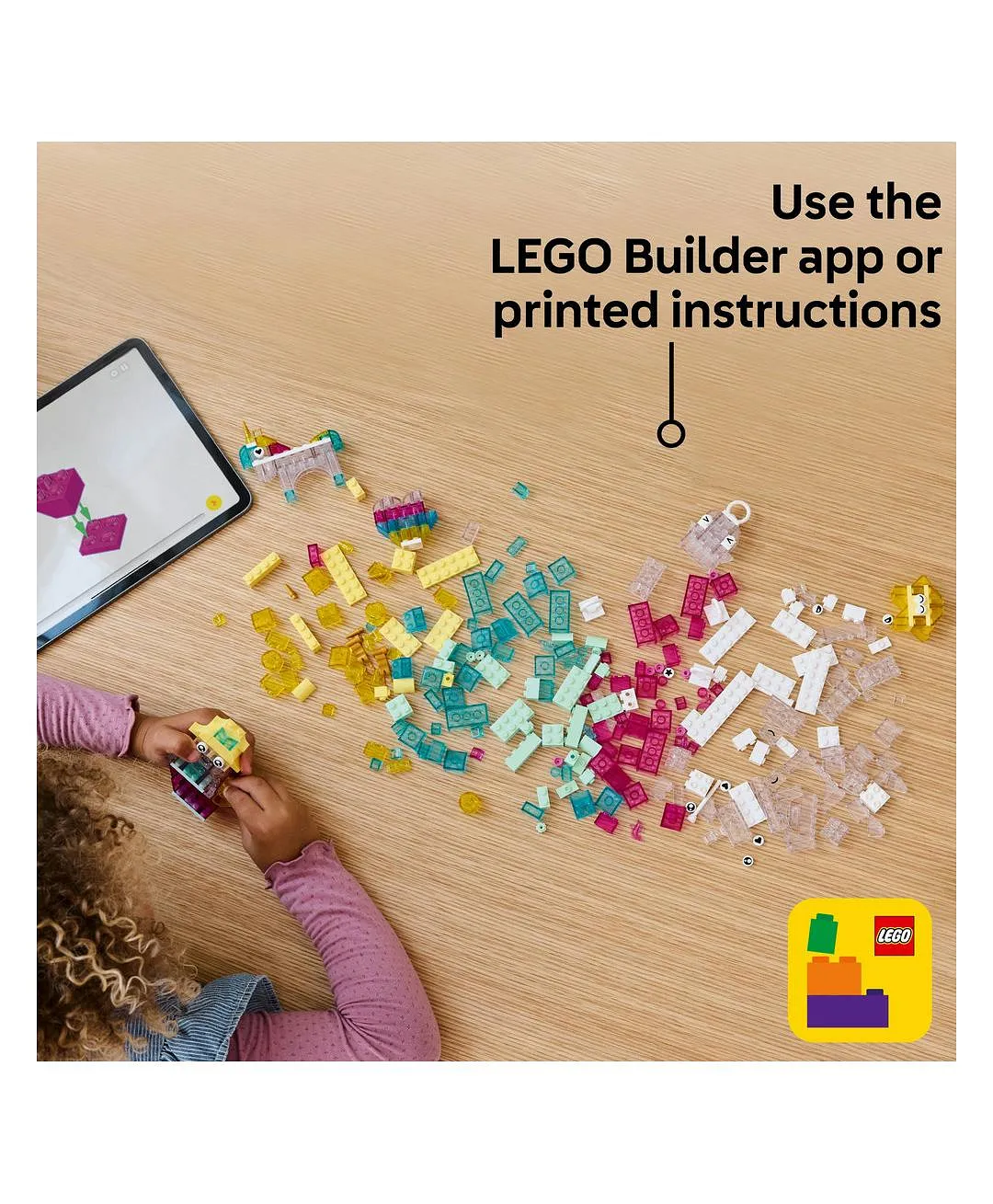 الصندوق السحري الشفّاف من ليغو® كلاسيك، لعبة مكعبات بناء ملوّنة مصمّمة للعب الإبداعي 11040 - 340 قطعة - الصورة 8