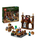 لعبة هواة الألعاب حلبة القتال بقصر الغابة من ليغو® Minecraft®‎ مع شخصيات الحشود، هدية للصغار 21272 - 491 قطعة