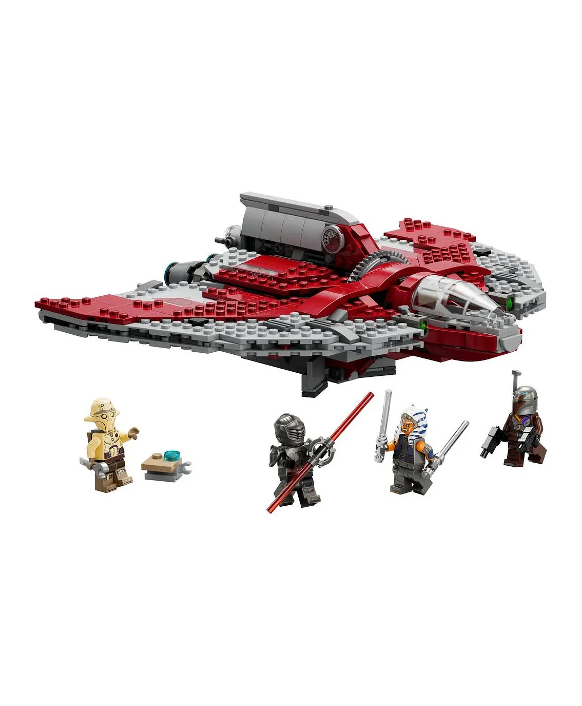 مجموعة لعبة بناء مكوك جيداي T-6 الخاص بأسوكا تانو 75362 من LEGO® Star Wars™ (601 قطعة) - الصورة 3