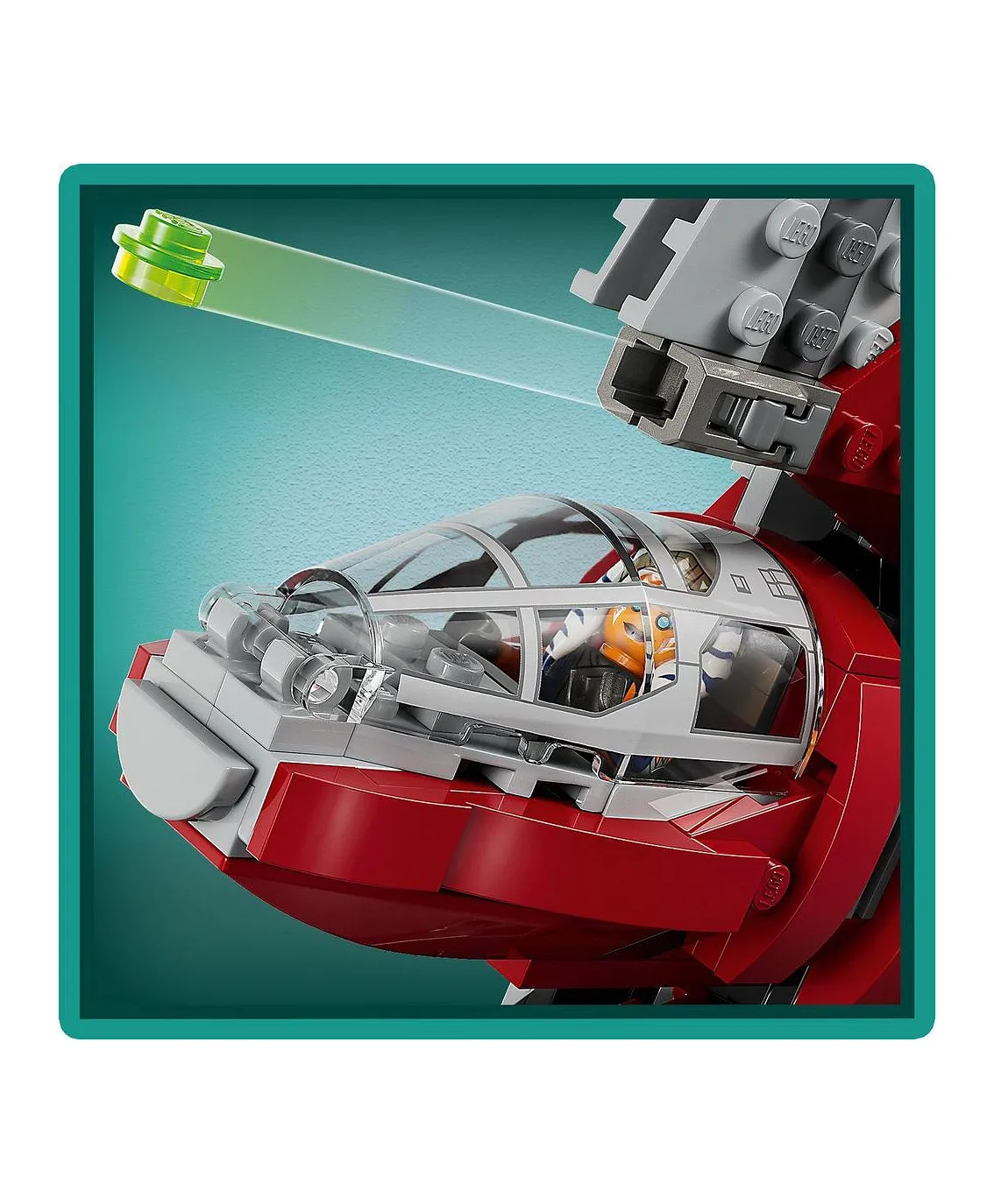 مجموعة لعبة بناء مكوك جيداي T-6 الخاص بأسوكا تانو 75362 من LEGO® Star Wars™ (601 قطعة) - الصورة 9