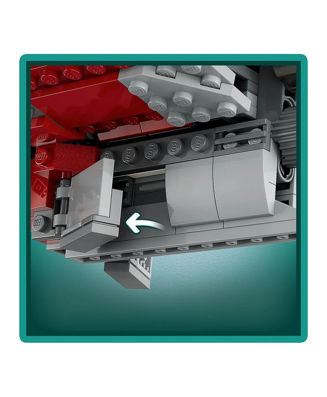 مجموعة لعبة بناء مكوك جيداي T-6 الخاص بأسوكا تانو 75362 من LEGO® Star Wars™ (601 قطعة) - الصورة 10