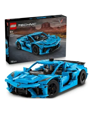 مركبة لعبة للأطفال مجموعة نموذج سيارة Chevrolet Corvette Stingray الزرقاء 42217 من ليغو® Technic - 732 قطعة