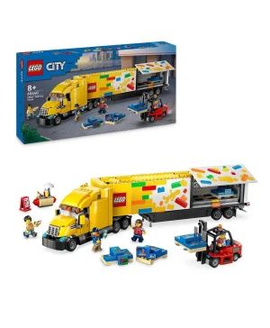 ليغو سيتي شاحنة التوصيل الصفراء 60440 - 1061 قطعة