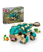 ليغو - مجموعة بناء بيبي بامبي: أنكيلوسورس 76962، جوراسيك وورلد - 358 قطعة